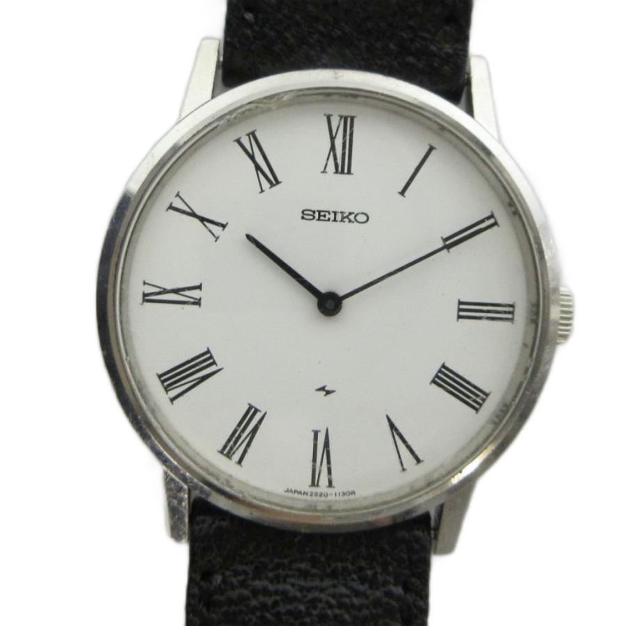 セイコー SEIKO ジャンク品 シャリオ 2220-0430 腕時計 手巻き 