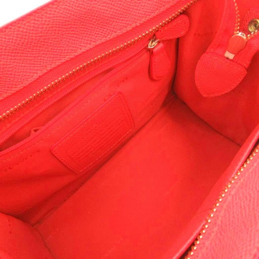 COACH（コーチ） ハンドバッグ ショルダー 2way PVC ロゴ 赤 レッド