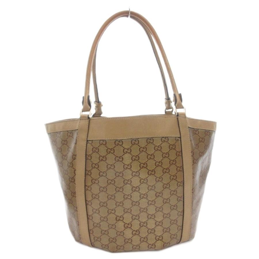GUCCI（グッチ） ハンドバッグ 手提げ 肩掛け GG柄 コーティング 