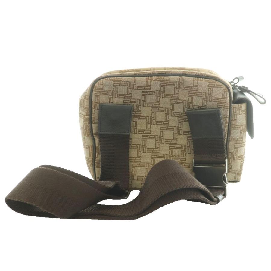 dunhill（ダンヒル） ショルダーバッグ キャンバス レザー ロゴ