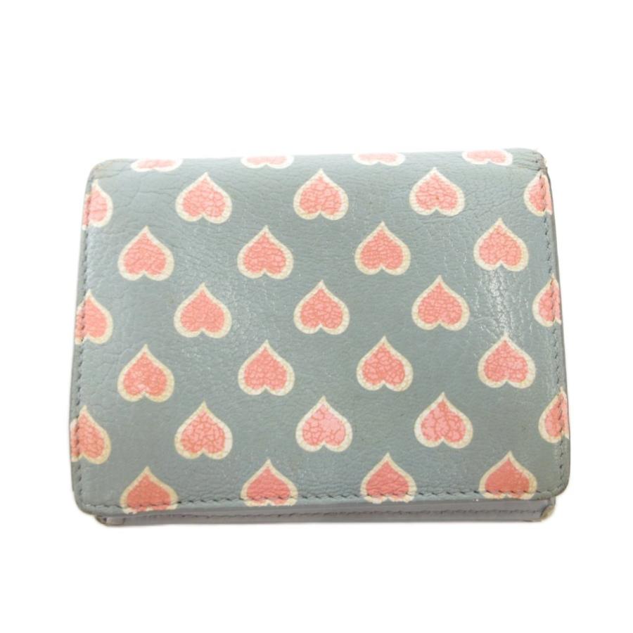miu miu（ミュウミュウ） 二つ折り財布 ウォレット 小銭入れあり