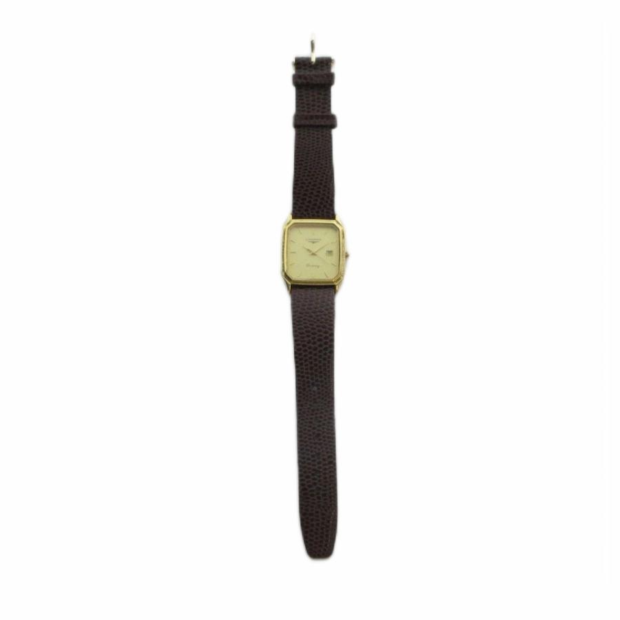 LONGINES ロンジン レディース腕時計 クォーツ カレンダー　ゴールド ロンジン LONGINES ジャンク品 腕時計 クォーツ ウォッチ カレンダー