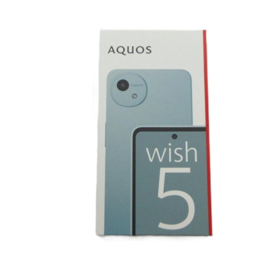 AQUOS wish5 SH-52F 携帯電話 スマートフォン 本体 Android ロゴ 64G