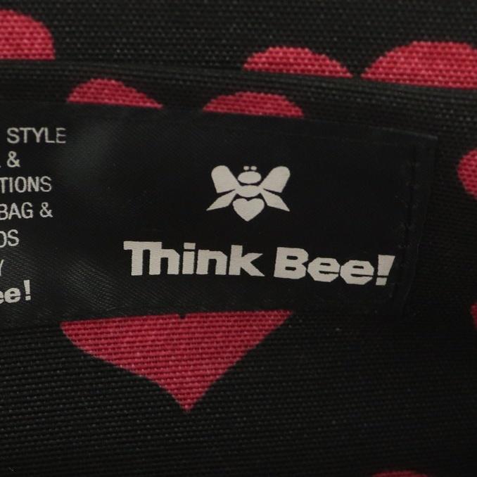 シンクビー! Think Bee フラミンゴモチーフ ハンドバッグ スパンコール