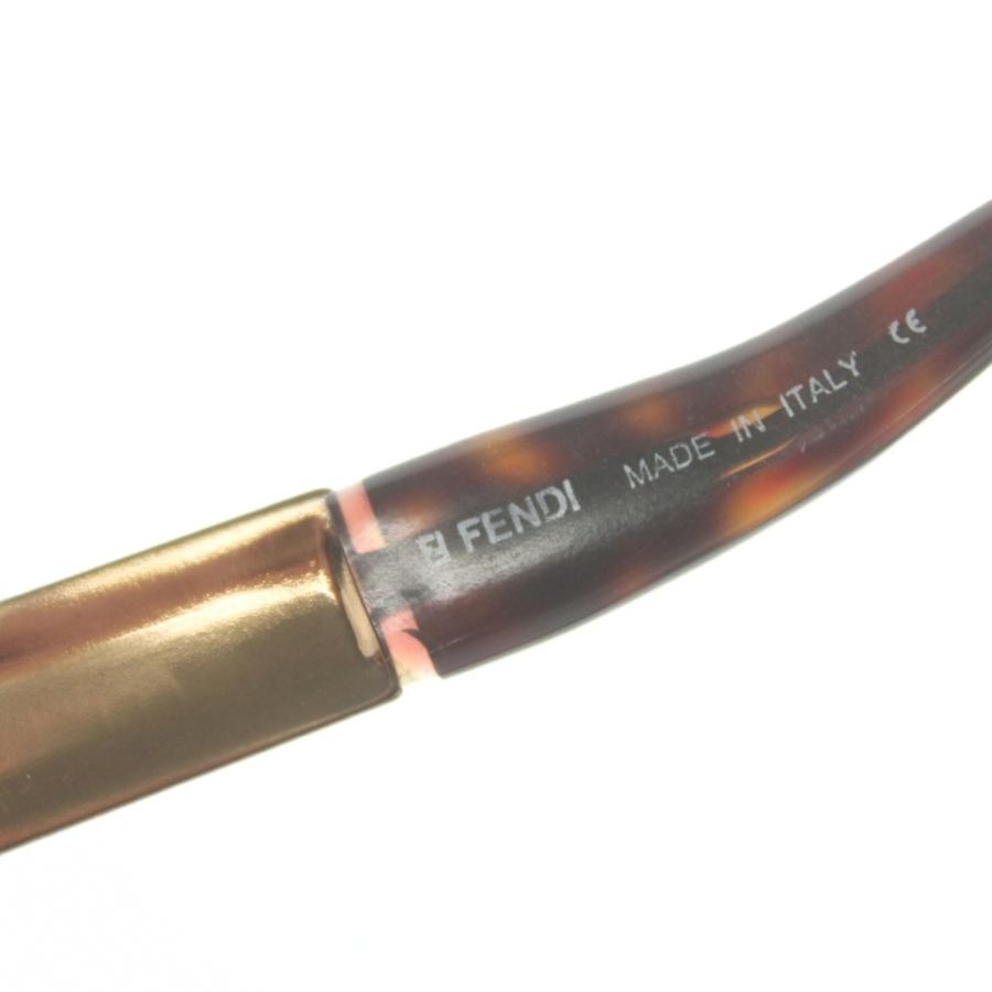 FENDI（フェンディ） サングラス 眼鏡 メタルフレーム オーバル型 52
