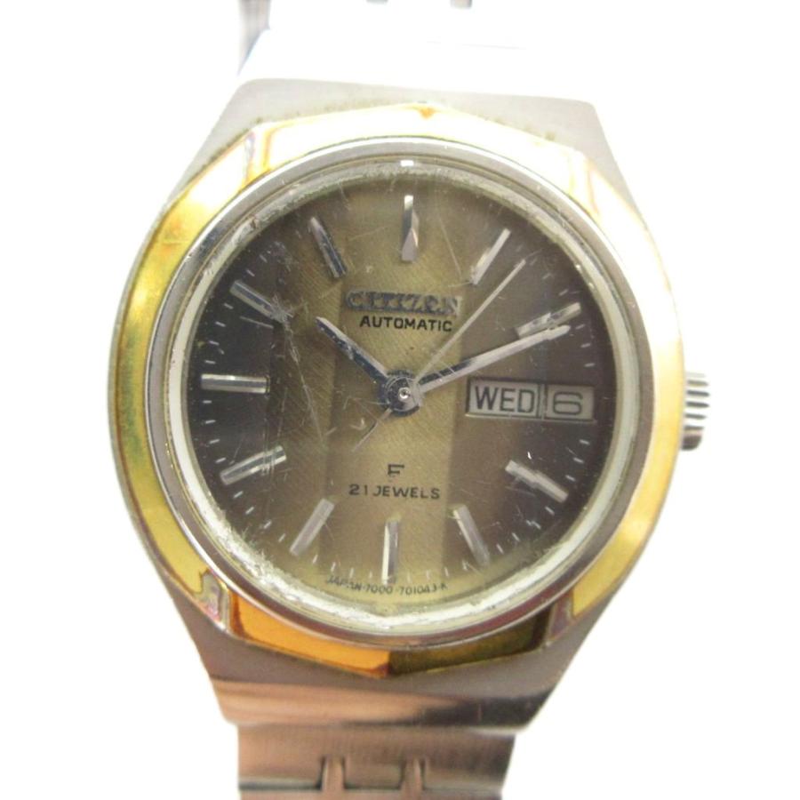 シチズン CITIZEN 4-700376 ヴィンテージ 腕時計 ウォッチ 自動巻き 