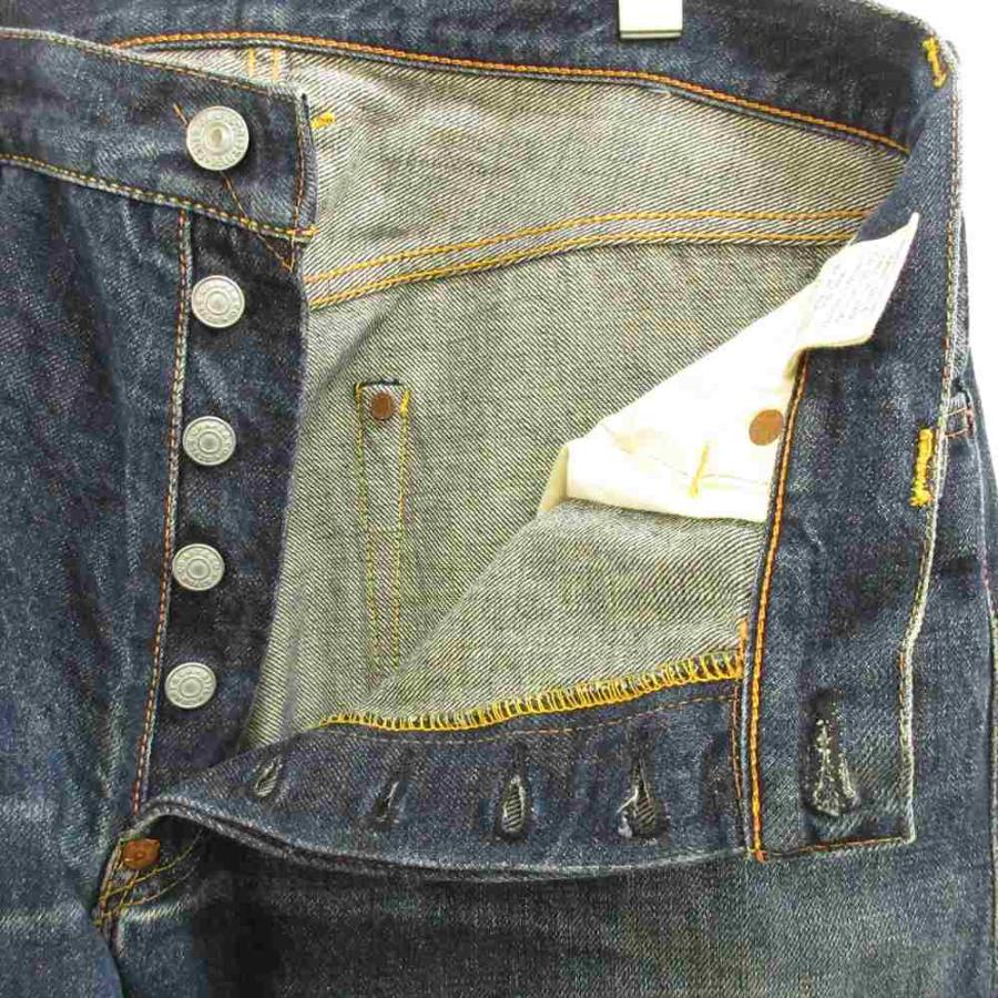 エヴィス EVISU 2000 黒耳 セルビッチ デニムパンツ ジーンズ W36 EVISU（エヴィス） EVISU 2000 黒耳 セルビッチ デニム パンツ