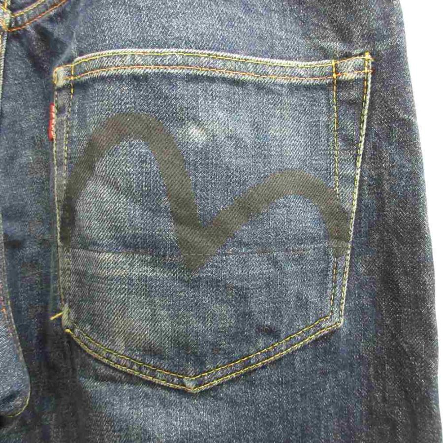 EVISU（エヴィス） EVISU 2000 黒耳 セルビッチ デニム パンツ