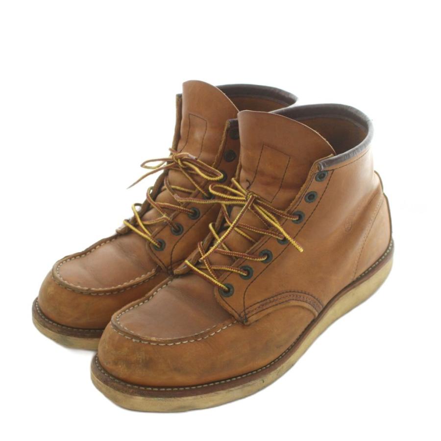 レッドウィング 875 ショートブーツ レースアップ レザー US10 28.0 RED WING SHOES（レッドウィング） REDWING 875 ショートブーツ レース