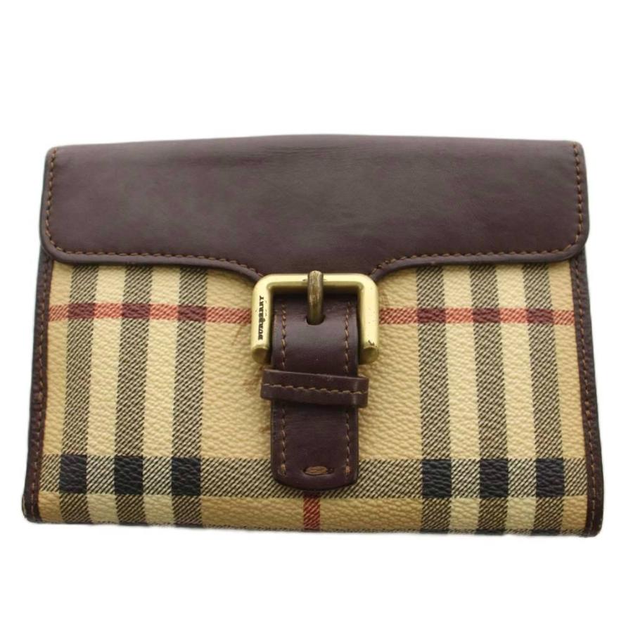 バーバリー BURBERRY 二つ折り財布 ノバチェック ウォレット BURBERRY（バーバリー） ノバチェック 財布 二つ折り 小銭入れ PVC