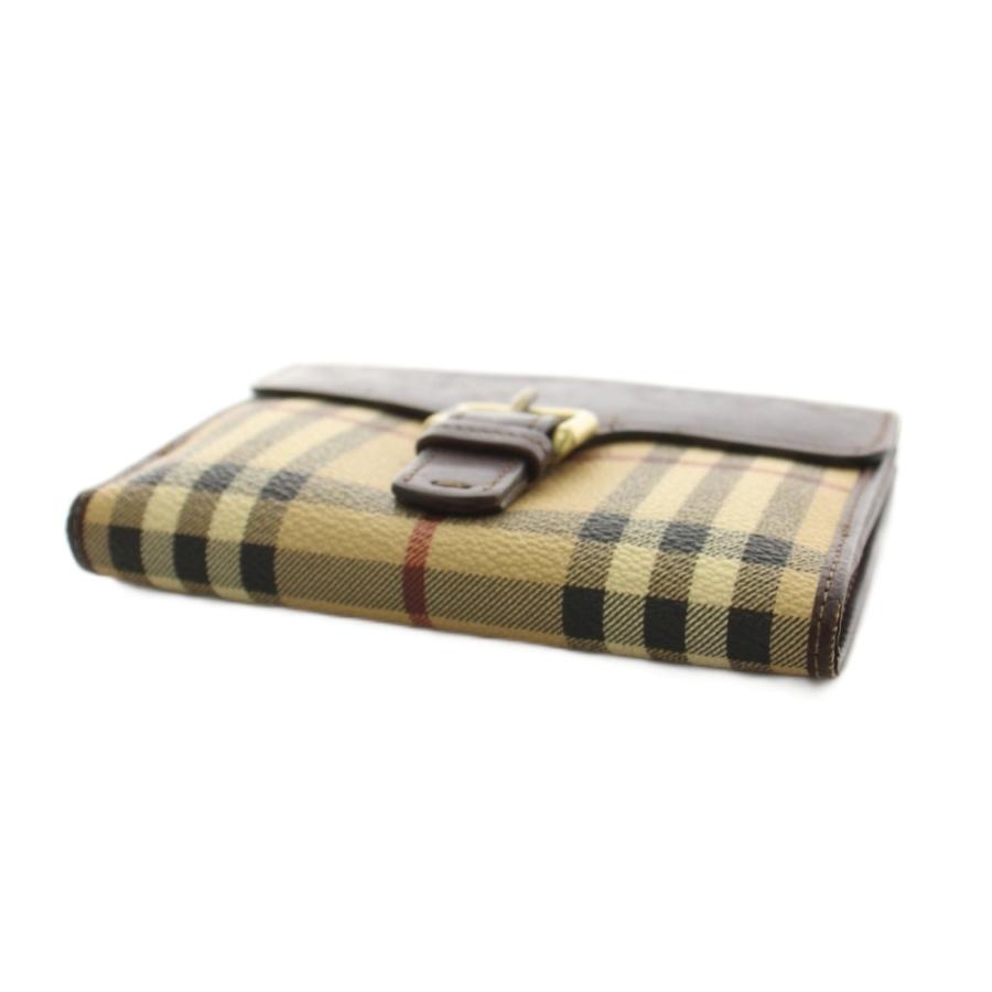 BURBERRY（バーバリー） ノバチェック 財布 二つ折り 小銭入れ PVC