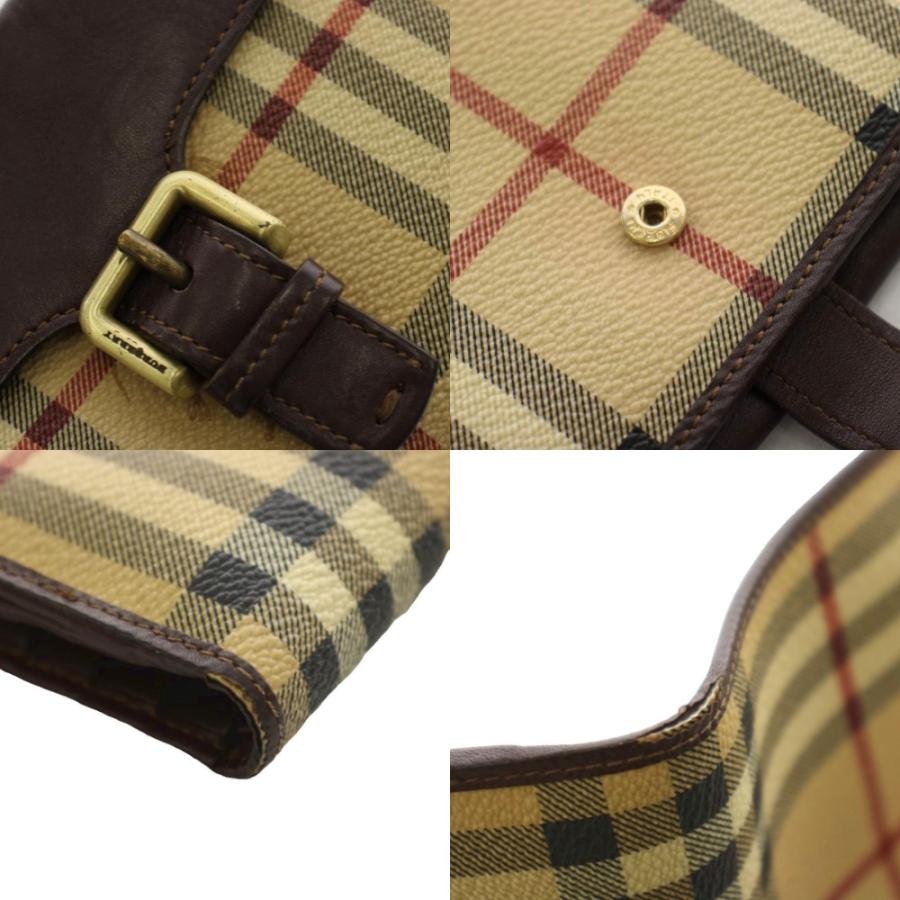 BURBERRY（バーバリー） ノバチェック 財布 二つ折り 小銭入れ PVC