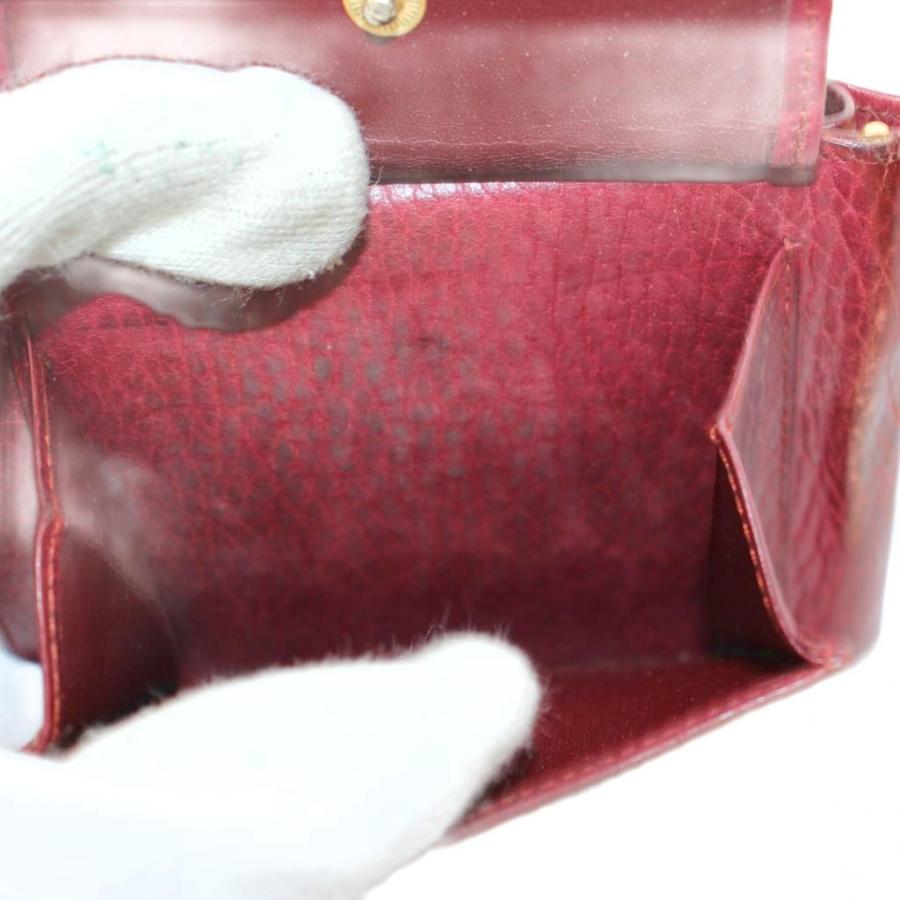 Cartier（カルティエ） マストライン 財布 二つ折り 小銭入れ ロゴ