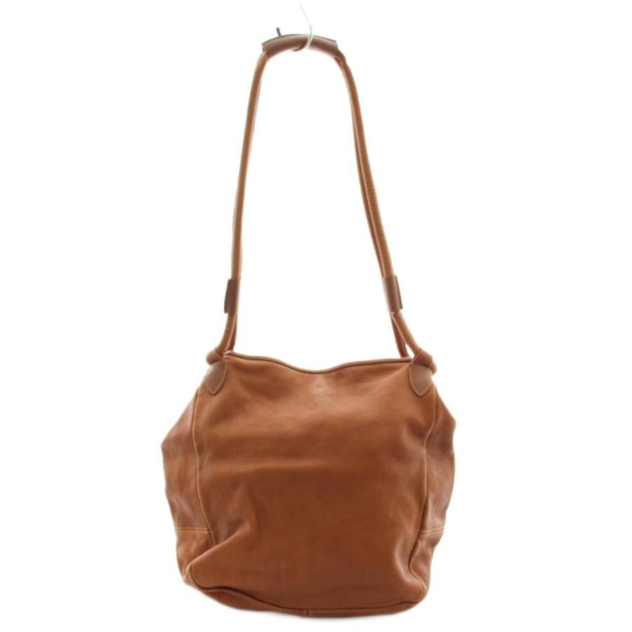 Bally（バリー） ショルダーバッグ ロゴ レザー 茶 ブラウン /AN 