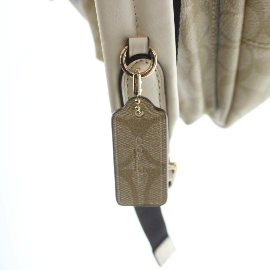 COACH（コーチ） リュックサック デイバッグ シグネチャー柄 ワッペン