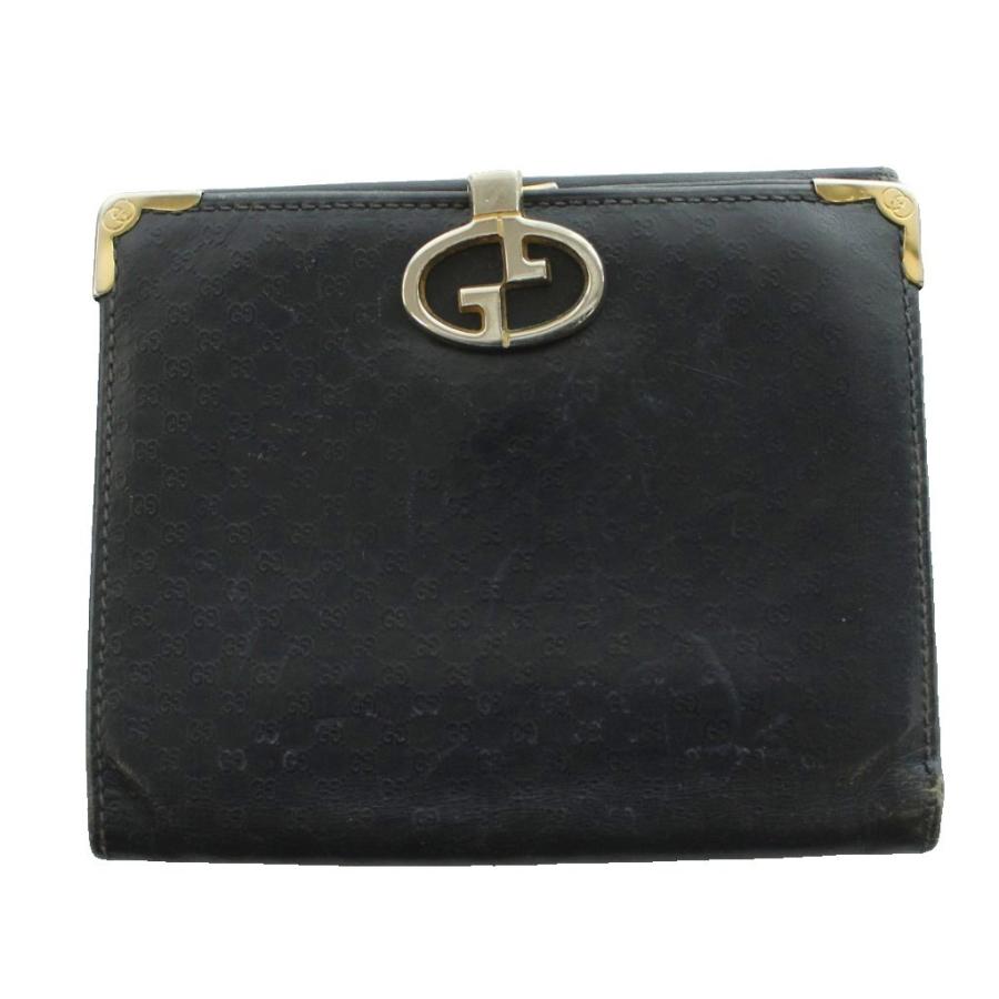 GUCCI（グッチ） 二つ折り財布 コンパクトウォレット マイクロGG柄 