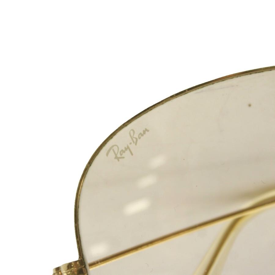 Ray-Ban サングラス ゴールドフレーム レイバン RAY BAN ティアドロップ サングラス 眼鏡 メタルフレーム 62