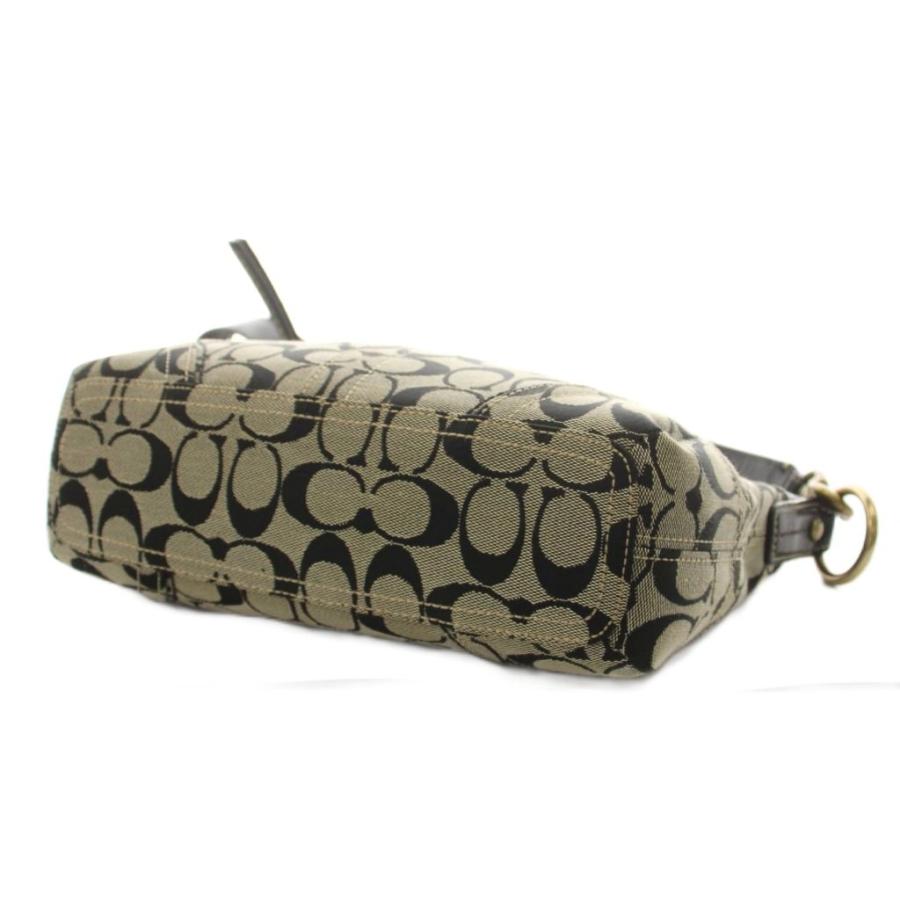 【美品】COACH シグネチャー ショルダーバッグ COACH（コーチ） シグネチャー ショルダーバッグ キャンバス レザー