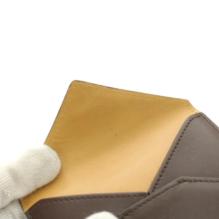 COACH（コーチ） カードケース 名刺入れ レザー 茶 ブラウン /AN