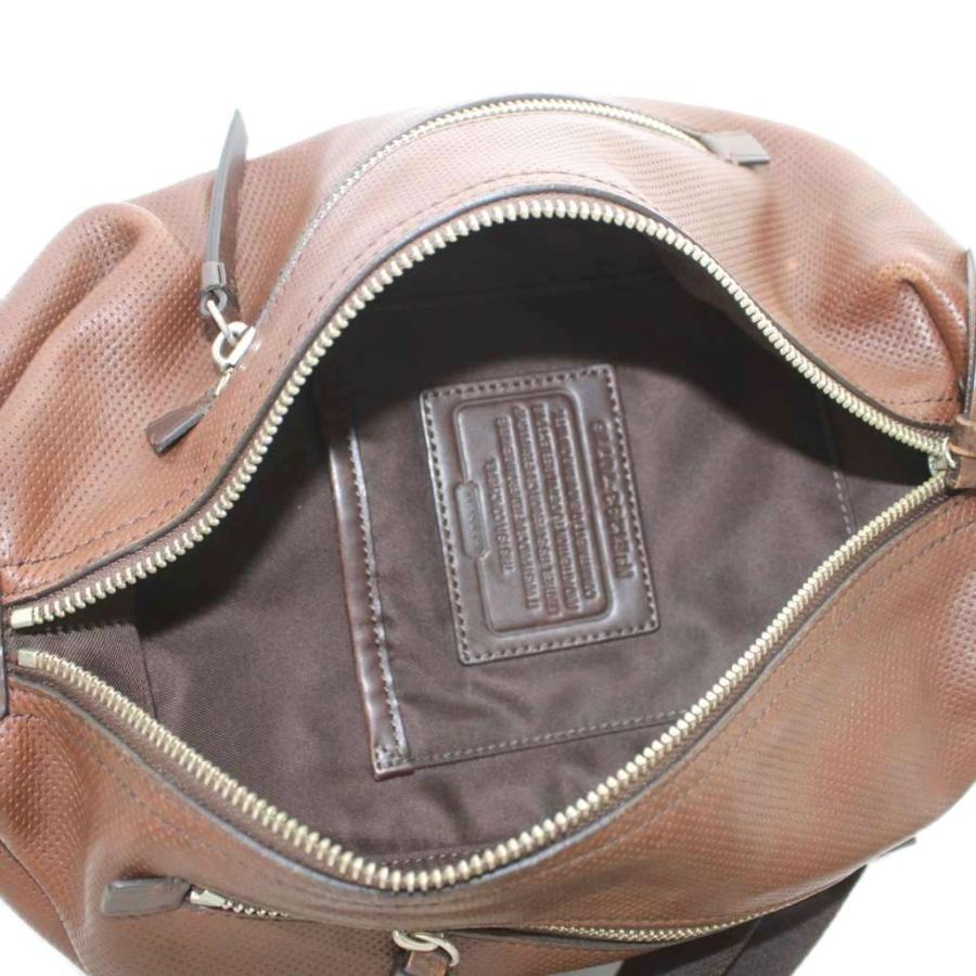 COACH（コーチ） トンプソン ボディバッグ レザー 茶 ブラウン 70716