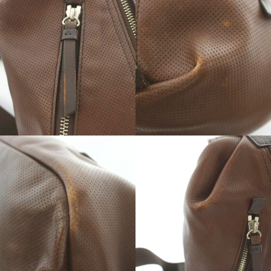 COACH（コーチ） トンプソン ボディバッグ レザー 茶 ブラウン 70716