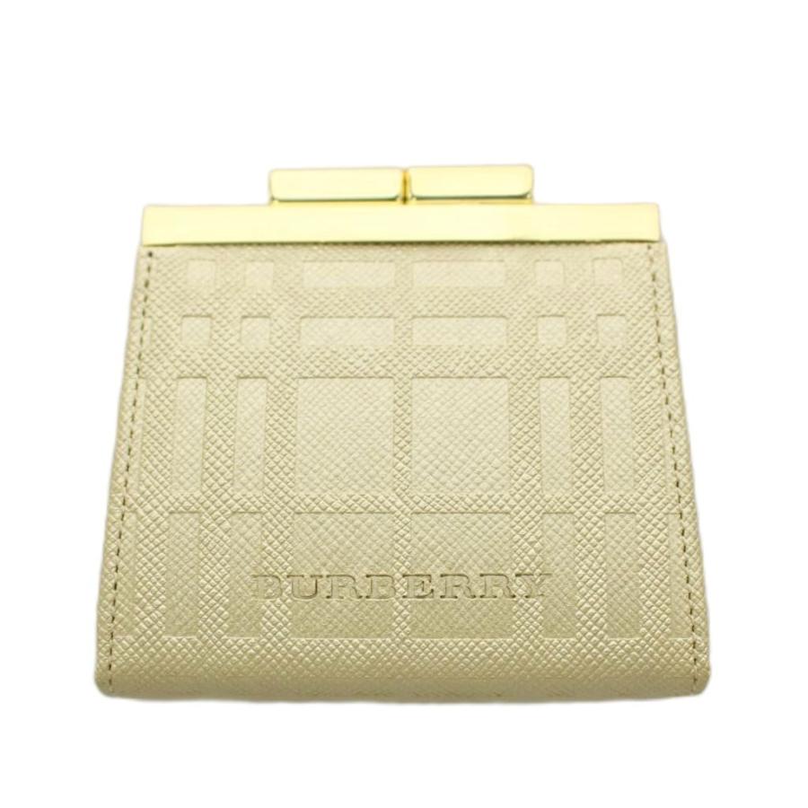 未使用　がま口ケース　バーバリー　BURBERRY BURBERRY（バーバリー） 小銭入れ コインケース チェック柄 がま口