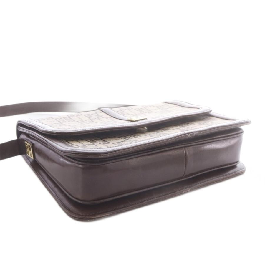 ジバンシィ GIVENCHY ショルダーバッグ 総柄 茶色 ブラウン ベージュ