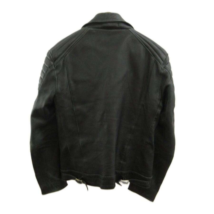 トリプルシックス 666 King Mob ダブルライダースジャケット 革ジャン
