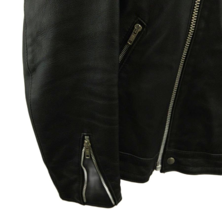 666 KING MOB ライダースジャケット 36 トリプルシックス 666 King Mob ダブルライダースジャケット 革ジャン