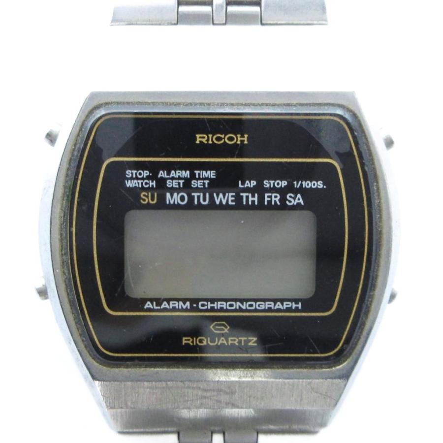 リコー RICOH ジャンク品 823002 腕時計 RIQUARTZ クォーツ ウォッチ