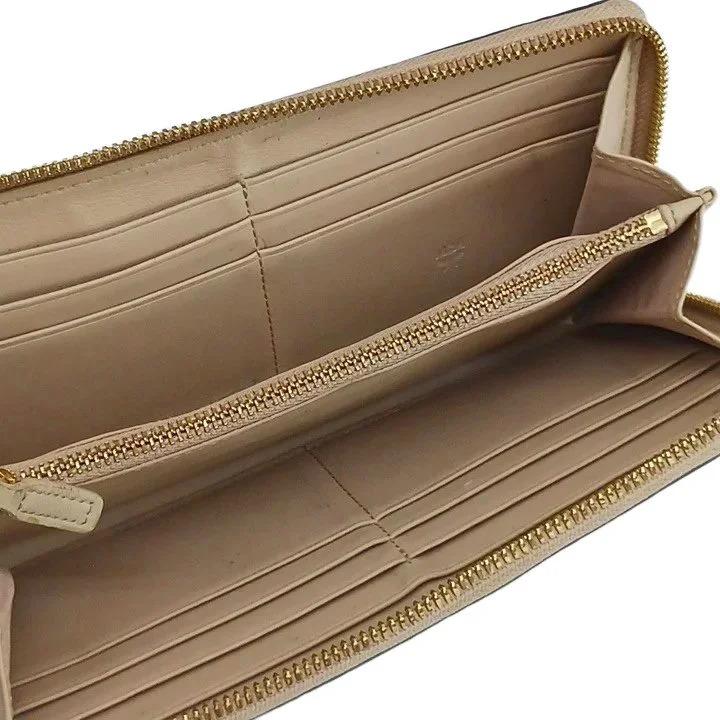 エムシーエム MCM 長財布 レザー ラウンドファスナー ヴィセトス柄 総