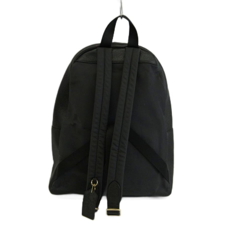 COACH コーチ チャーリー バックパック ブラック ペブルドレザー 美品 COACH（コーチ） チャーリー ペブルドレザー バックパック リュック