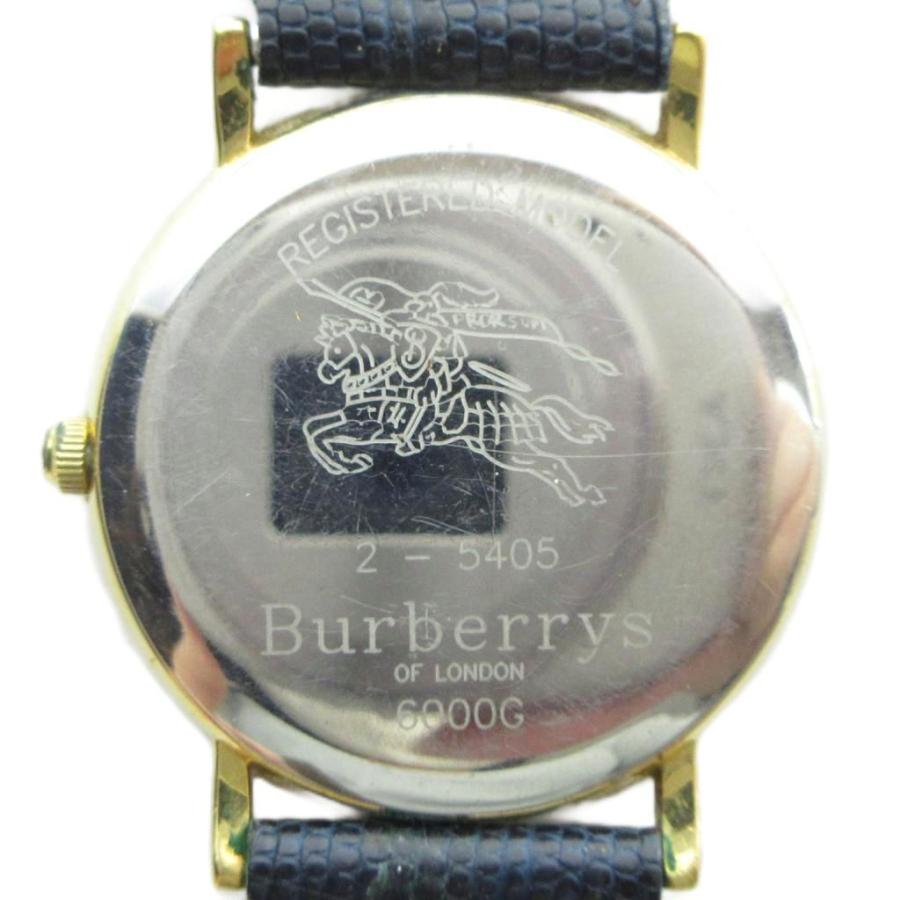バーバリーズ Burberrys 6000G 腕時計 ウォッチ クォーツ レザーベルト