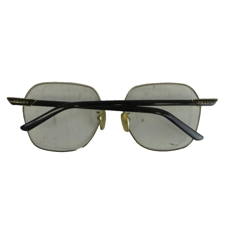 PRADA（プラダ） 眼鏡 メガネ 度入り チタン メタルフレーム ポリゴン
