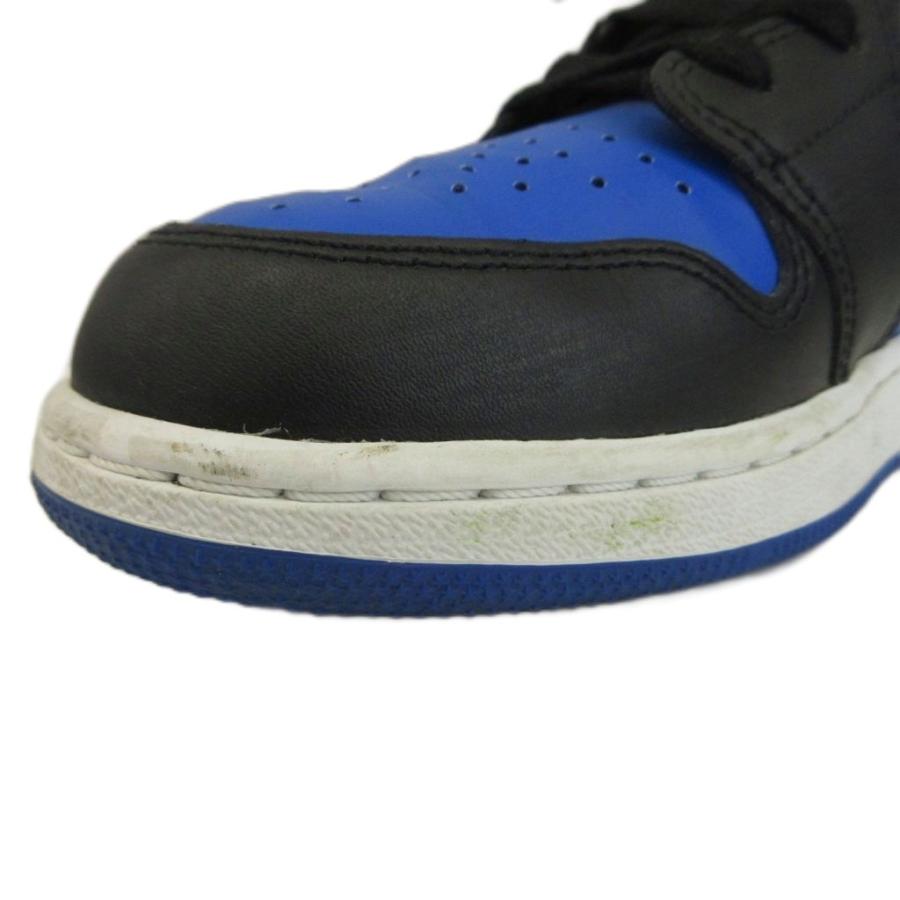 NIKE（ナイキ） NIKE GS Air Jordan 1 Mid Black White Royal Blue