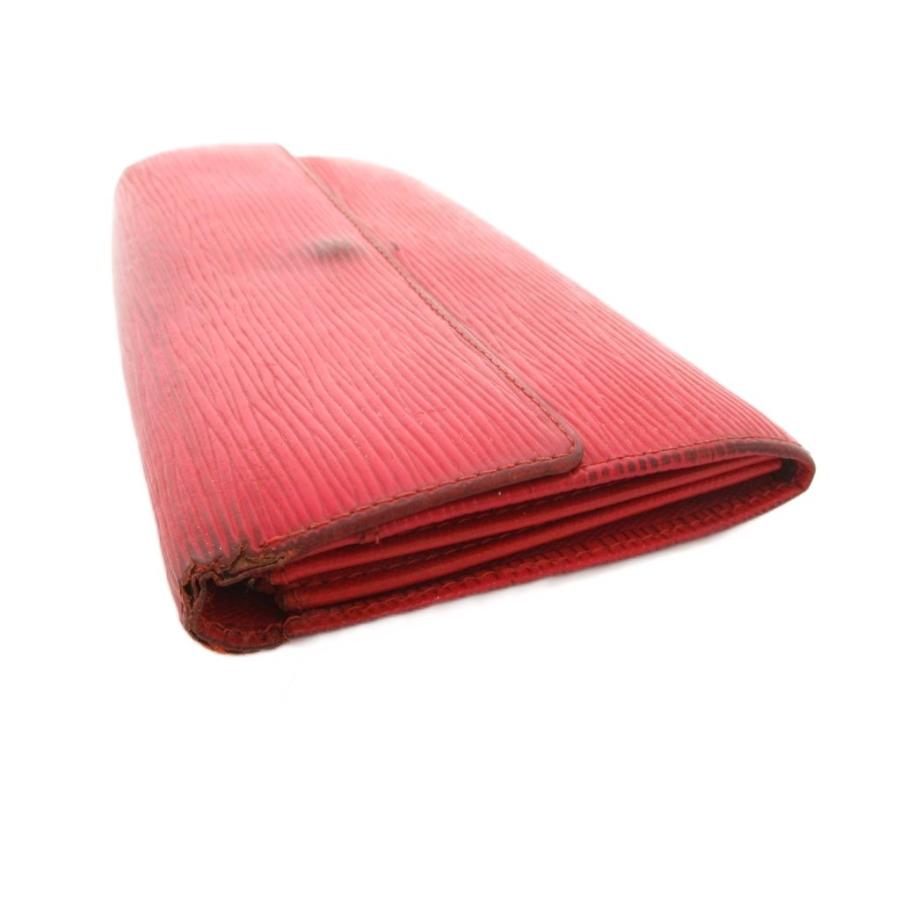 【LOUIS VUITTON】ルイヴィトン エピ 長財布 レッド レザー. LOUIS VUITTON（ルイ・ヴィトン） エピ 長財布 ウォレット 小銭入れ