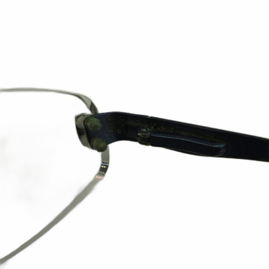 GUCCI（グッチ） 眼鏡 メガネ 度入り チタン リムレス オーバル Gロゴ