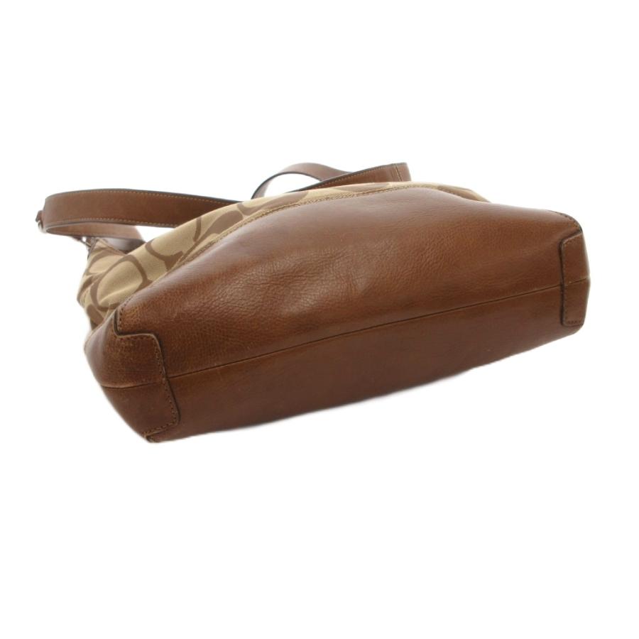coach ショルダーバッグ シグネチャー 茶色 斜め掛け COACH（コーチ） ショルダーバッグ 斜め掛け クロスボディ キャンバス