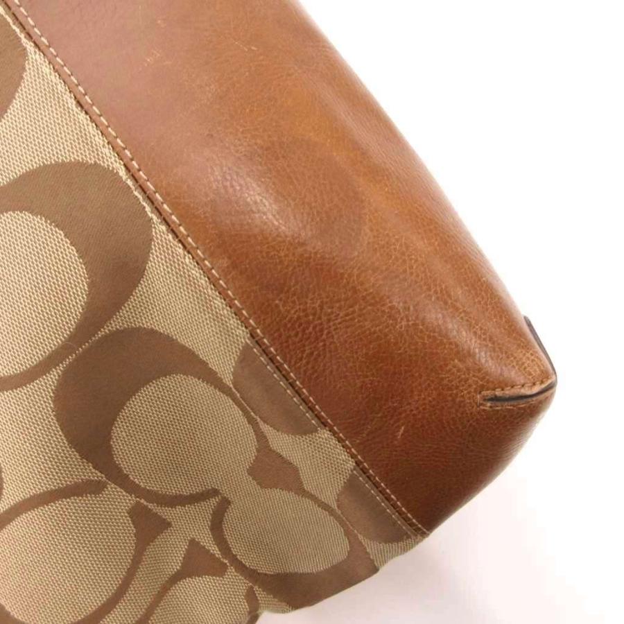 coach ショルダーバッグ シグネチャー 茶色 斜め掛け COACH（コーチ） ショルダーバッグ 斜め掛け クロスボディ キャンバス