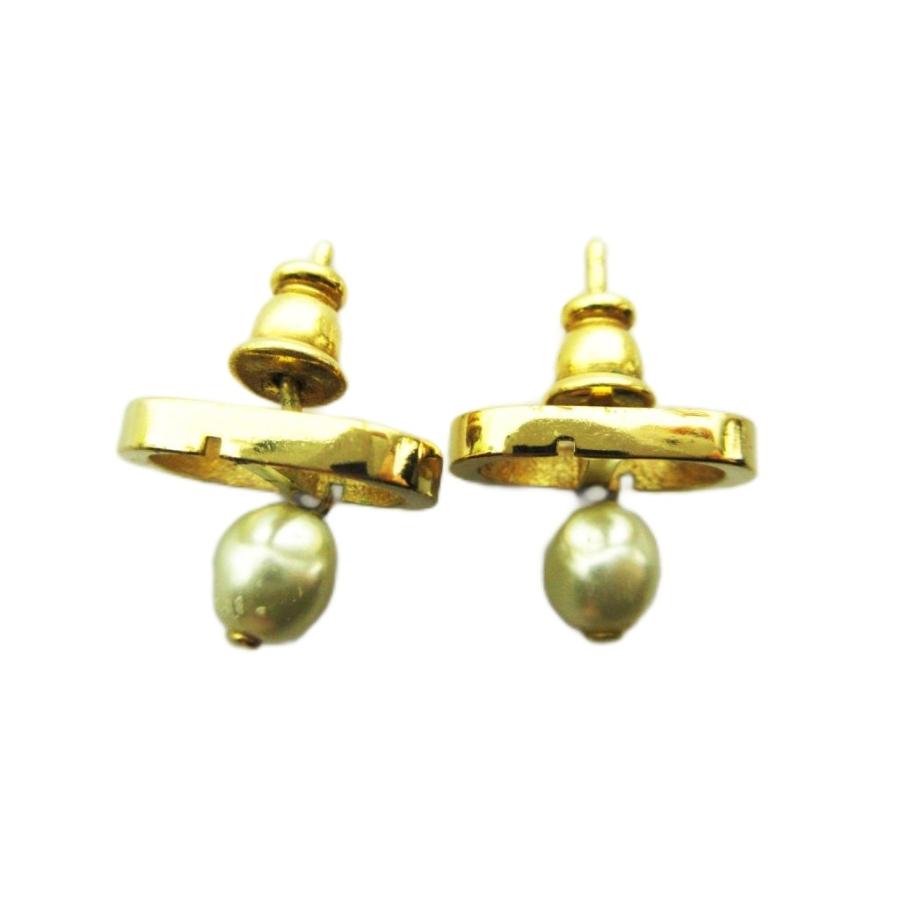 ディオール Dior ピアス アクセサリー 両耳用 CDロゴ フェイクパール
