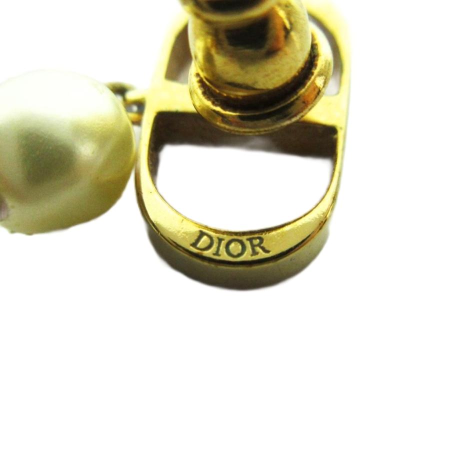 ディオール Dior ピアス アクセサリー 両耳用 CDロゴ フェイクパール