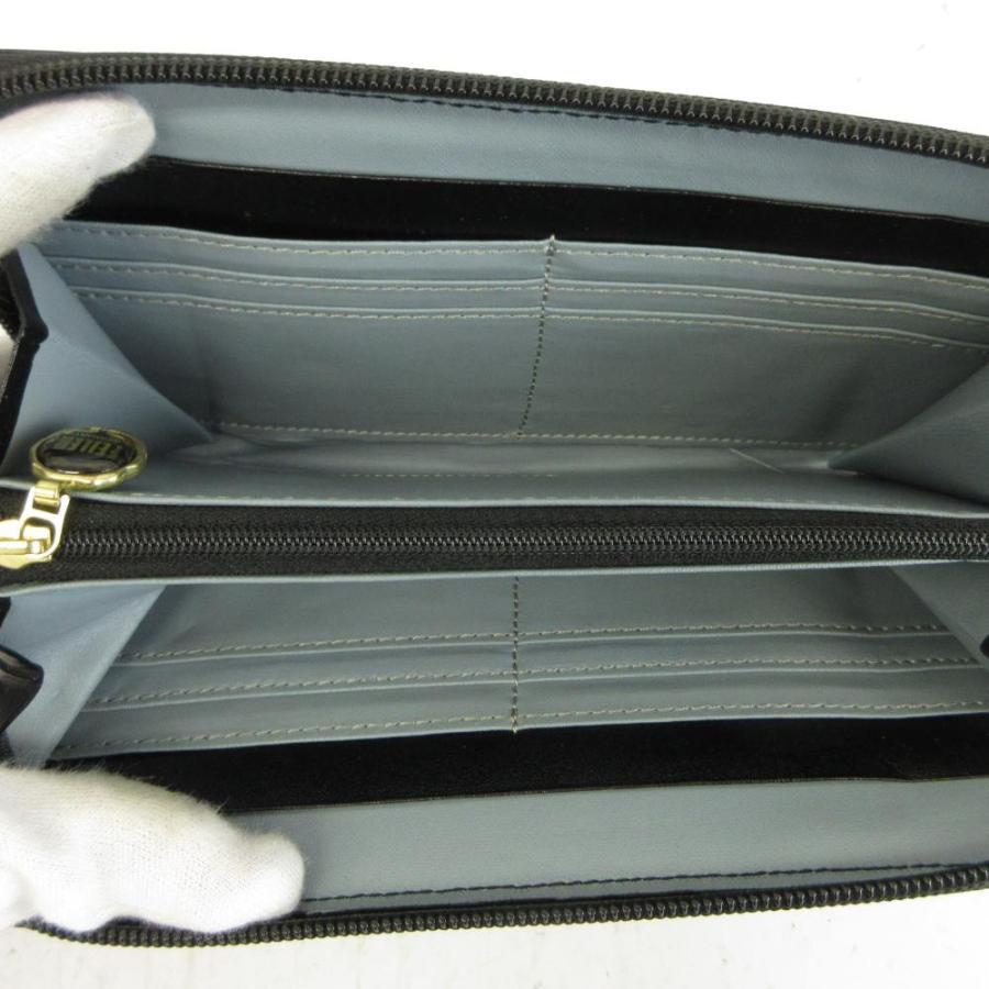 FEILER フェイラー 長財布 ラウンドファスナー フェイラー FEILER 長財布 シュニール織 レザー ラウンドファスナー 花