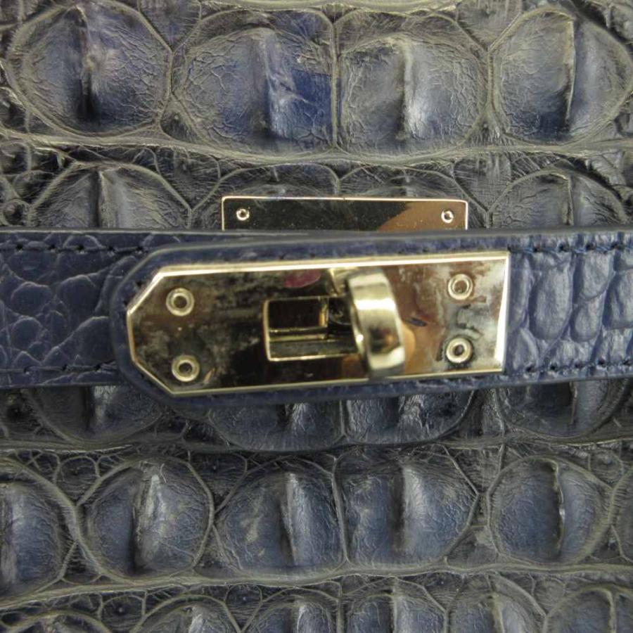 ロダニア RODANIA ハンドバッグ ショルダー 2WAY クロコダイル ワニ革