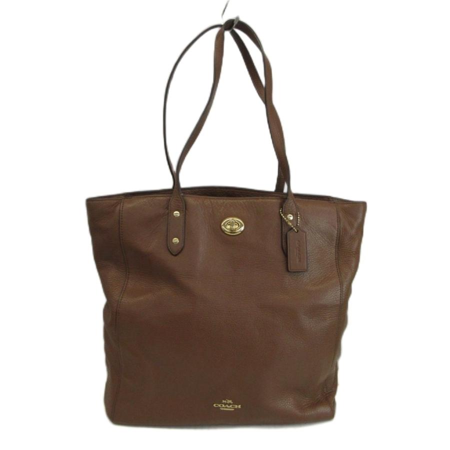 COACH（コーチ） ペブルドレザー タウン トートバッグ ワンショルダー