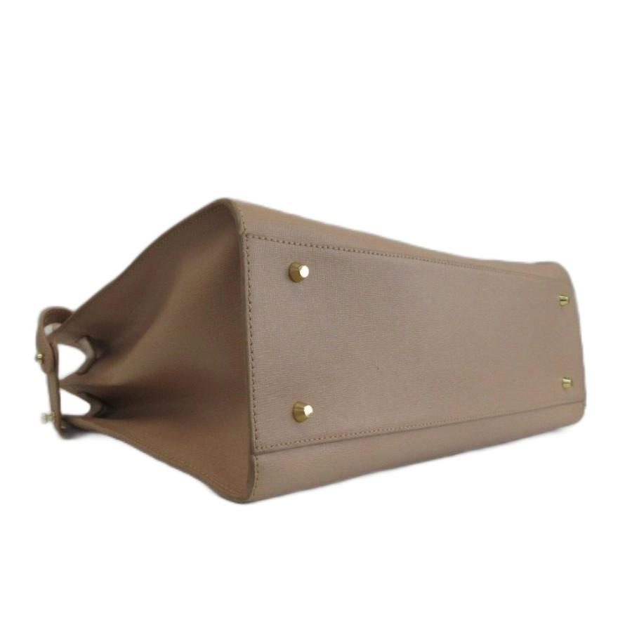 FURLA フルラ 1927 トートバッグ L ピンク ゴールド 金具 FURLA（フルラ） ピン PIN トートバッグ 肩掛け レザー 型押し ロゴ