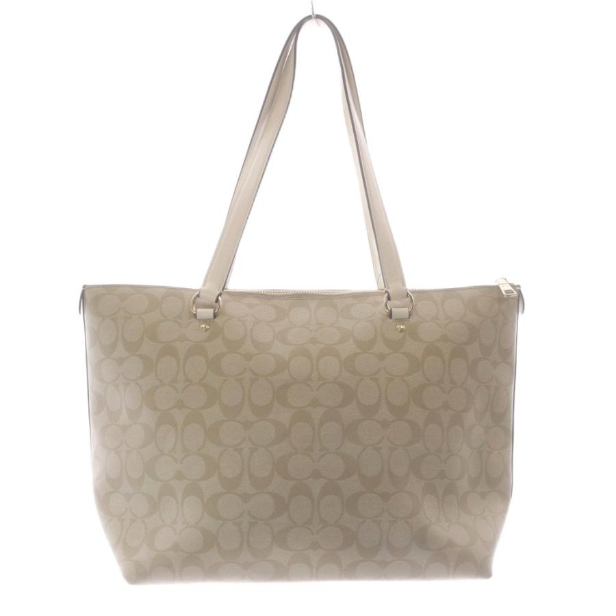 COACH（コーチ） トートバッグ シグネチャー柄 PVCコーティング