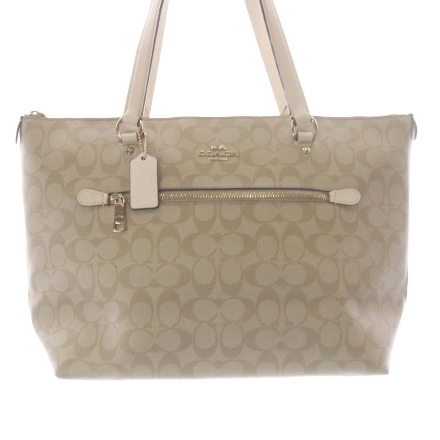 COACH（コーチ） トートバッグ シグネチャー柄 PVCコーティング