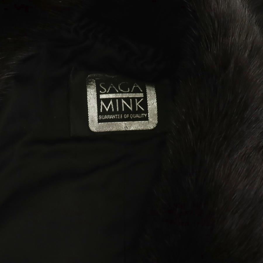 サガミンク SAGA MINK ファーコート ミンクファー アウター 毛皮 銀
