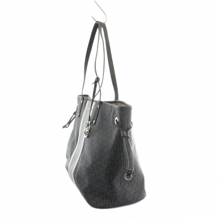 MICHAELKORS ジジ MK柄 ジャガード トートバッグ 2way ブルー マイケルコース MICHAEL KORS トートバッグ MKシグネチャー総柄 PVC 紺