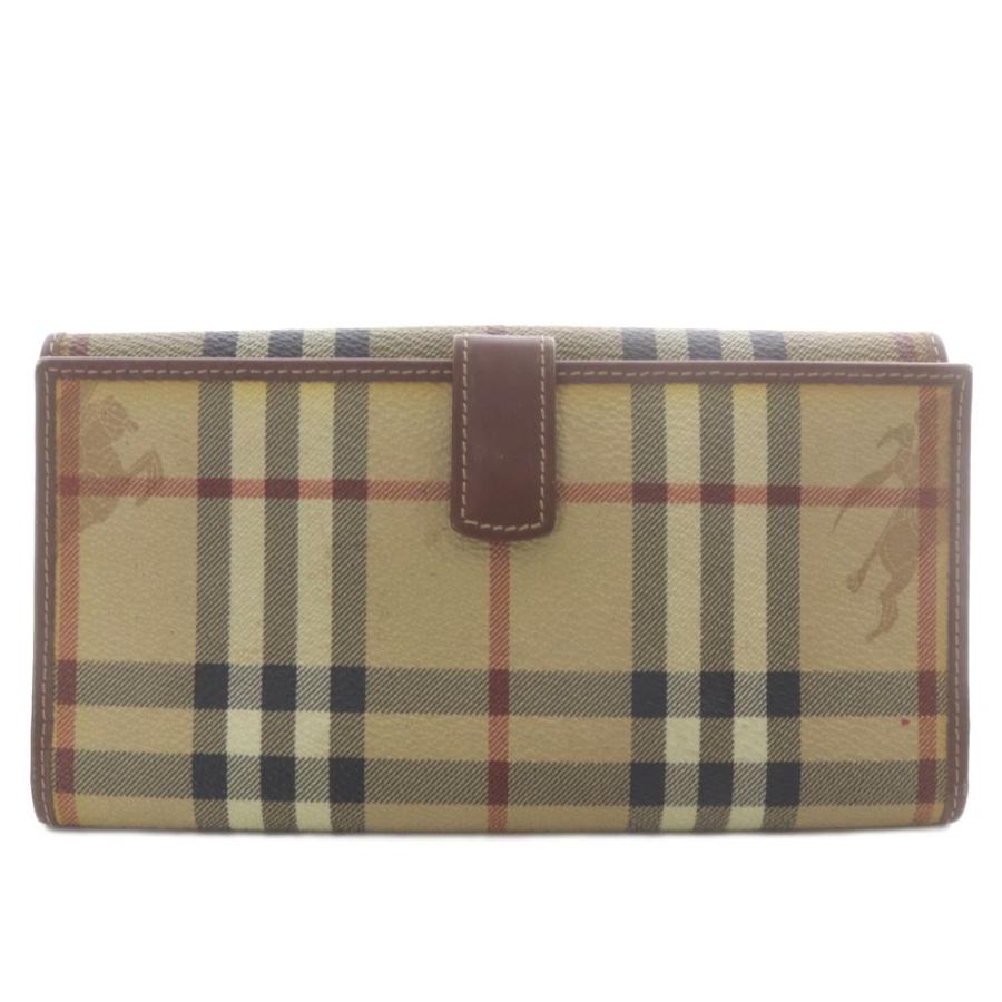 BURBERRY（バーバリー） 長財布 二つ折り ノバチェック柄 シャドー